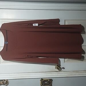 Old Navy Fit and Flare Rib-Knit Dress | XL